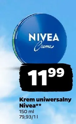 Krem uniwersalny Nivea promocja w Netto