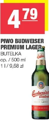 Piwo premium lager butelka promocja w SPAR