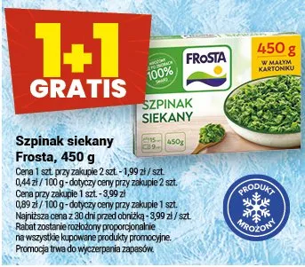 Szpinak siekany promocja w Twój Market
