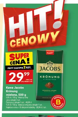 Kawa mielona Jacobs Krönung promocja w Twój Market