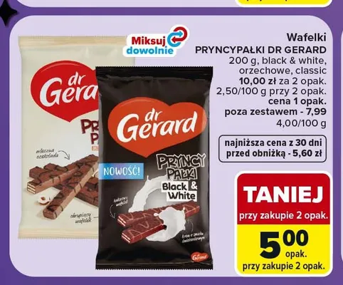 Wafelki Pryncypałki classic Dr Gerard promocja w Carrefour Market