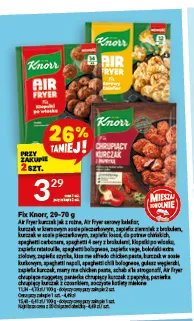 Fix Knorr Chrupiący kurczak z papryką promocja w Twój Market