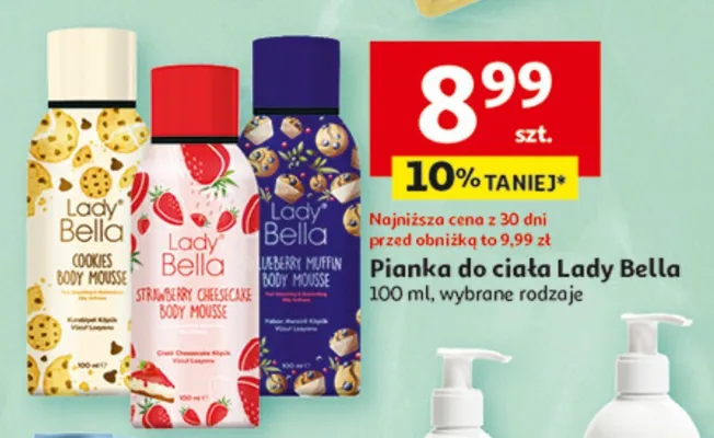 Pianka do ciała Lady Bella promocja w Auchan