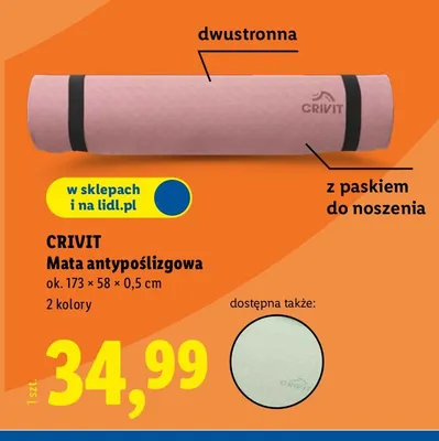 Mata antypoślizgowa promocja w Lidl