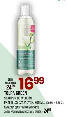 Szampon do włosów przetłuszczających się promocja w Drogerie Natura