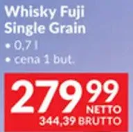 Whisky Fuji Single Grain promocja w Makro