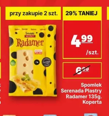 Ser radamer w plastrach koperta Serenada promocja w API Market