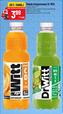 Napój niegazowany Dr Witt multiwitamina promocja w POLOmarket