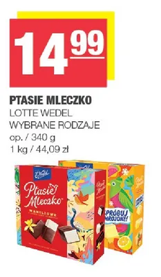 Ptasie Mleczko E.Wedel promocja w SPAR