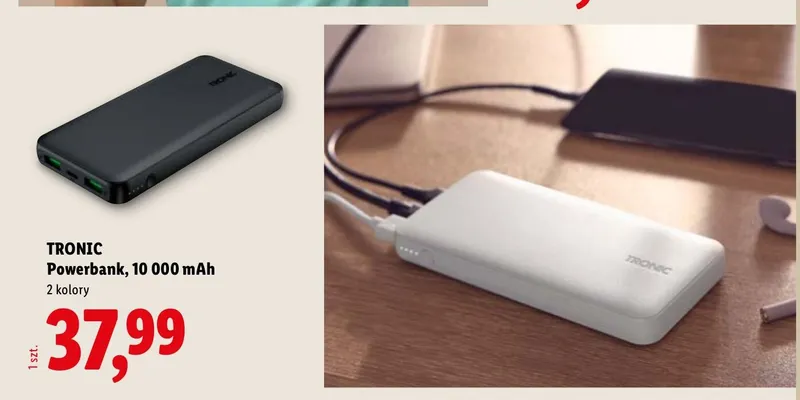 Powerbank TRONIC promocja w Lidl