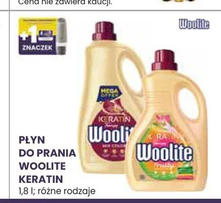 Płyn do prania Woolite Keratin Therapy Pro-Care promocja w Stokrotka