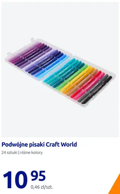 Podwójne pisaki Craft World promocja w Action