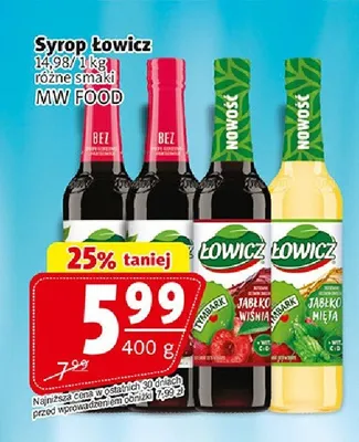 Syrop Łowicz promocja w Prim Market