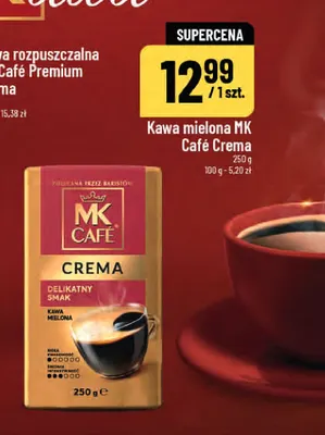 Kawa mielona MK Café Crema promocja w POLOmarket