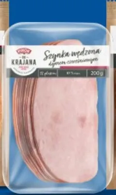 Szynka wędzona Pikok od Krajana promocja w Lidl