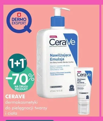 Emulsja nawilżająca CeraVe promocja w Super-Pharm