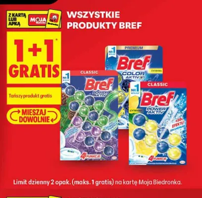 Produkty Bref promocja w Biedronka