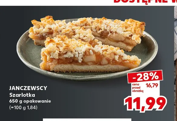 Szarlotka Janczewscy promocja w Kaufland