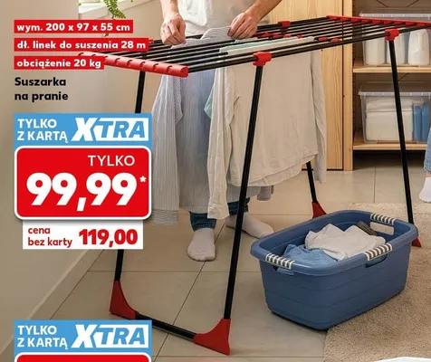 Suszarka na pranie promocja w Kaufland