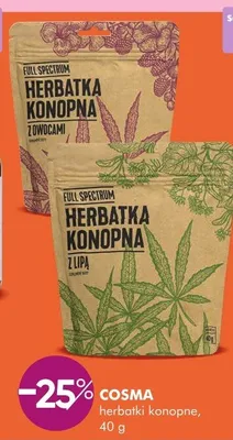 Herbatka konopna promocja w Super-Pharm