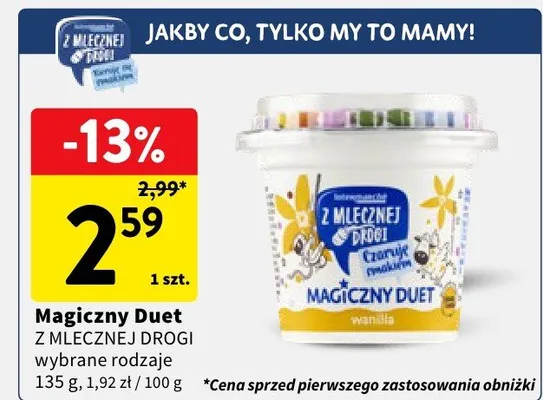 Magiczny Duet wybrane rodzaje promocja w Intermarche