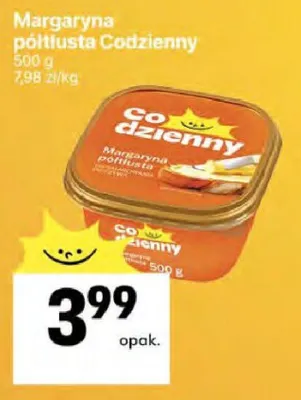 Margaryna półtłusta promocja w Delikatesy Centrum