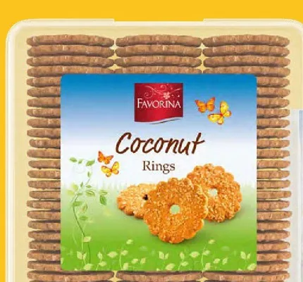 Ciastka Coconut Rings promocja w Lidl