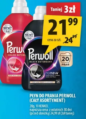 Płyn do prania Perwoll promocja w Arhelan