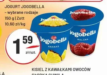 Jogurt Jogobella malina promocja w Sedal