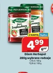 Dżem Herbapol promocja w Delfin