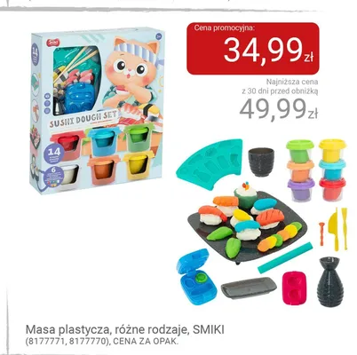 Masa plastyczna Smiki promocja w Smyk