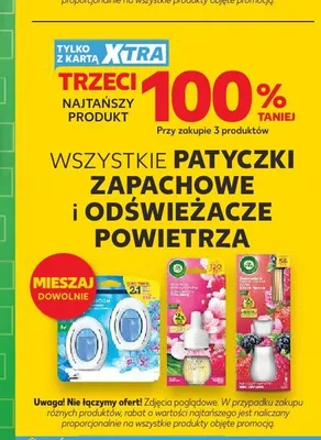 Patyczki zapachowe i odświeżacze powietrza promocja w Kaufland