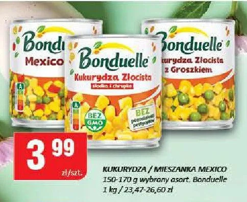 Kukurydza / Mieszanka Mexico promocja w Chorten