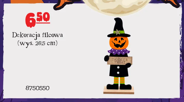 Dekoracja filcowa promocja w MR. DIY