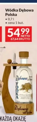 Wódka Dębowa Polska promocja w Makro