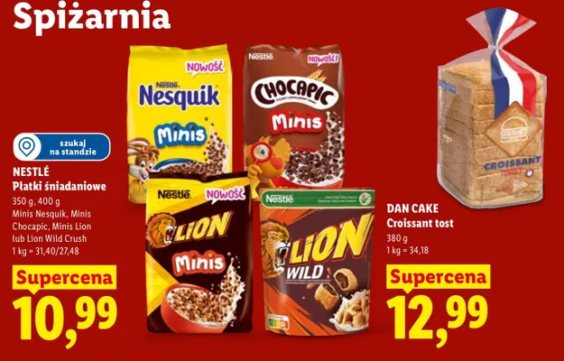 Croissant tost promocja w Lidl