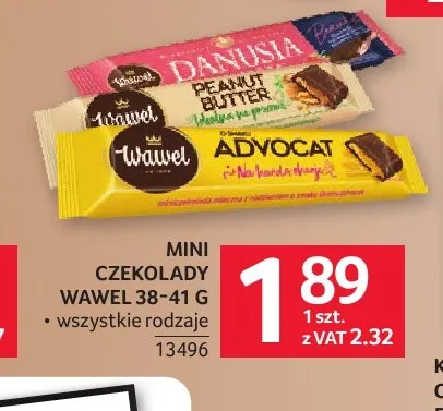 Mini czekolady Wawel promocja w Selgros