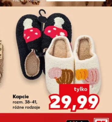 Kapcie promocja w Kaufland