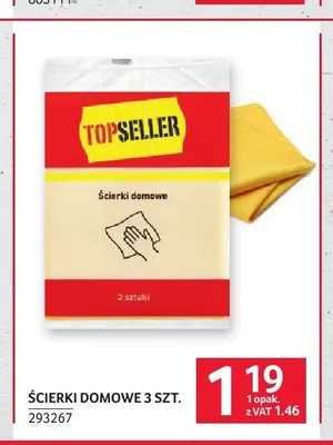 Ścierki domowe Topseller promocja w Selgros