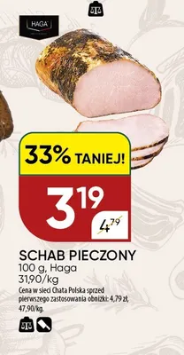 Schab Pieczony Haga promocja w Chata Polska