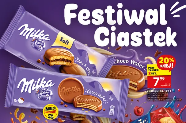 Ciastka Milka Choc & promocja w Twój Market