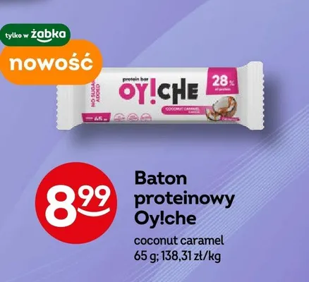 Baton proteinowy coconut caramel promocja w Żabka