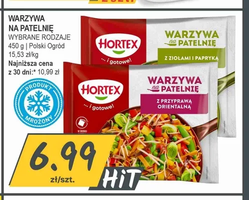 Warzywa na patelnię z ziołami i papryką Hortex promocja w Słoneczko
