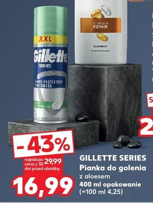 Pianka do golenia z aloesem promocja w Kaufland