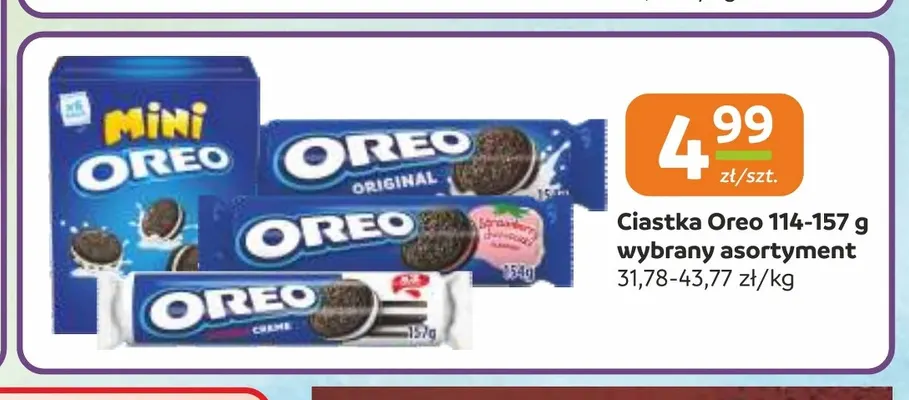 Ciastka Oreo promocja w Gama