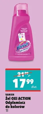 Odplamiacz do kolorów OXI ACTION  promocja w Biedronka Home