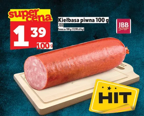 Kiełbasa piwna promocja w TOPAZ