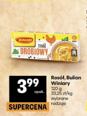 Rosół Winiary promocja w Delikatesy Centrum