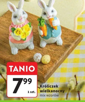 Króliczek wielkanocny promocja w Intermarche
