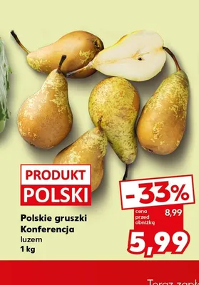 Gruszki Konferencja polskie promocja w Kaufland